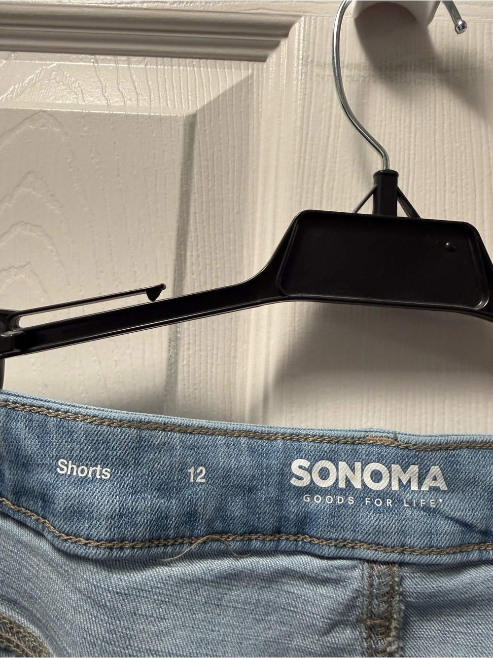 SONOMA Light Wash Denim Roll-Cuff Shorts - Picture 3 of 4